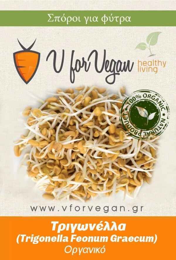 GEO Σπόροι για φύτρα Τριγωνέλλας, Οργανικοί, 200 γραμμ. - Image 1