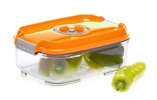 STATUS - Σετ μικρά δοχεία συντήρησης τροφίμων σε κενό αέρος με αντλία, 5 τμχ.Λευκό - Image 10