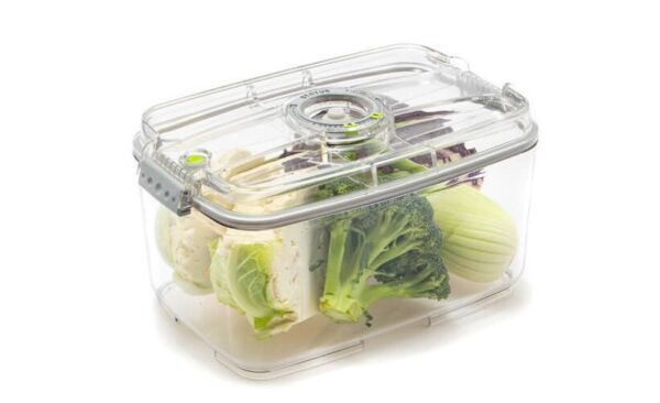 Status, σετ 2 μεγάλων δοχείων συντήρησης τροφίμων σε κενό αέρος 100% ΒPA-free  με αντλία , 5 τμχ. - Image 5