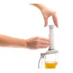 Status, Κανάτα συντήρησης υγρών σε κενό αέρα 1 lit.ΜΑΖΙ με αντλία.