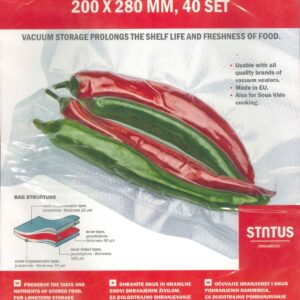 Status – Σακούλες Vacuum 20 X 28 εκατοστά , 40 τεμ.