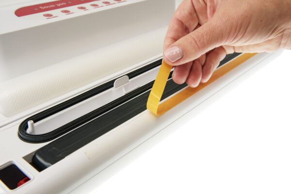 Status – Ημιεπαγγελματική συσκευή συντήρησης τροφίμων σε κενό αέρος SOLID 300, λευκή. - Image 5