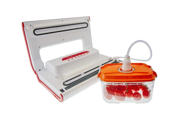 Status – Ημιεπαγγελματική συσκευή συντήρησης τροφίμων σε κενό αέρος SOLID 300, λευκή. - Image 6