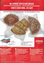 Status – Σακούλες Vacuum 28 X 36 εκατοστά , 25 τεμ.