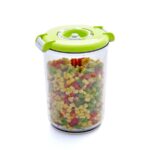 Status, Δοχείο συντήρησης τροφίμων σε κενό αέρος, απο Tritan, στρογγυλό 1,5 lit.