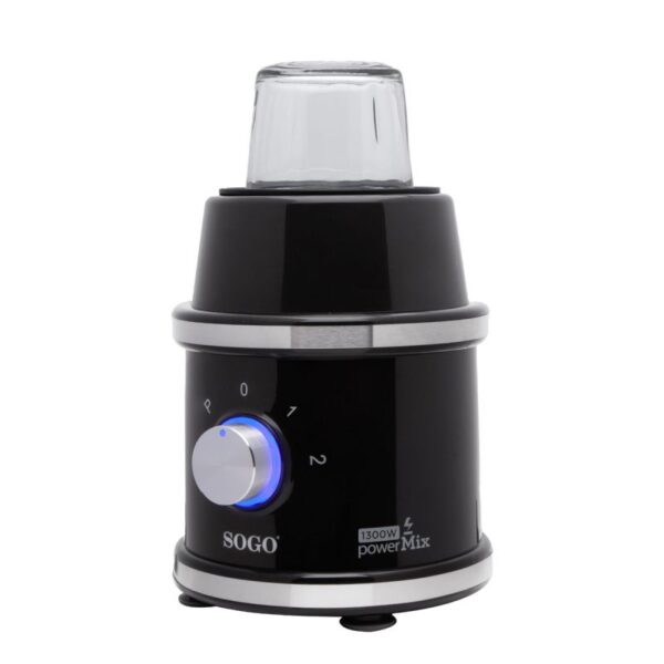 Blender με 2 γυάλινες κανάτες 1300 Watt, SOGO SS-5545 - Image 3