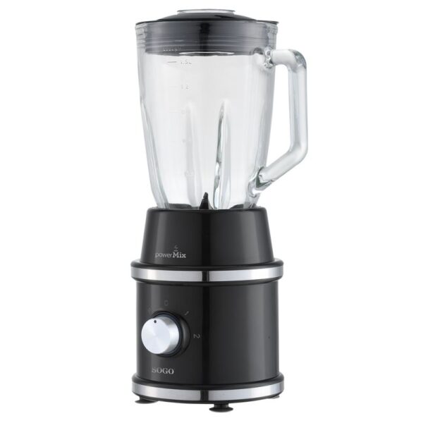 Blender με 2 γυάλινες κανάτες 1300 Watt, SOGO SS-5545 - Image 2