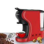 Sogo Multi Capsule Καφετιέρα για Κάψουλες Nespresso Πίεσης 19bar Κόκκινη