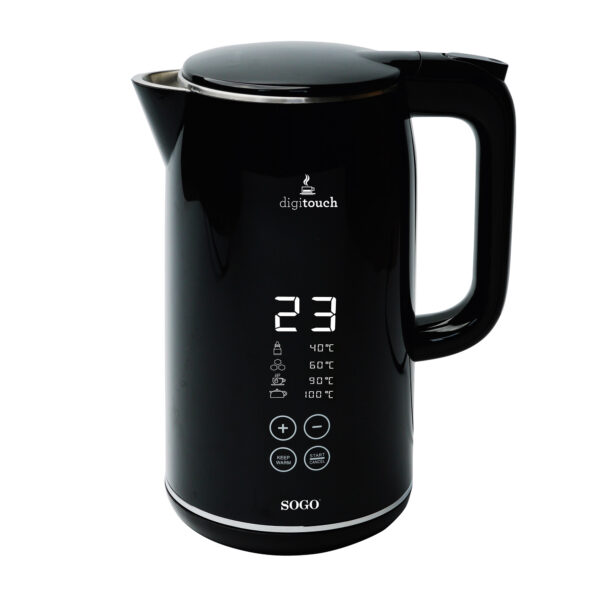Sogo  Βραστήρας Νερού με Ψηφιακή Οθόνη 1.7lt  1850W, SS-7750 - Image 3