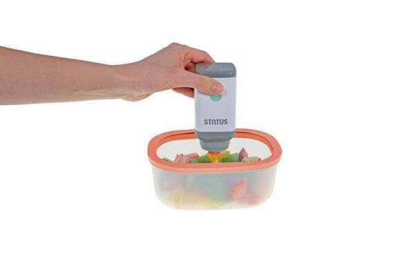 Status,δοχείο συντήρησης τροφίμων σε κενό αέρος 0.9 l ,Fresko,σομόν - Image 1