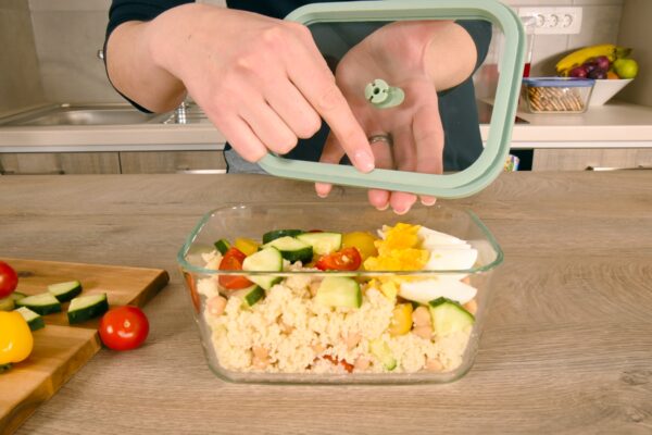 Status,Σετ γυάλινων δοχείων με επαναφ.αντλία BVP50 ,Viva, lila - Image 5