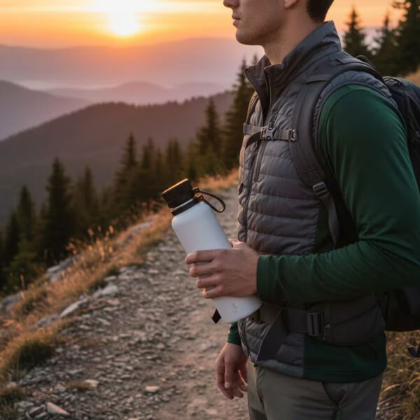 Θερμός από ατσάλι , Lurch,γκρι, 1 lit. - Image 3