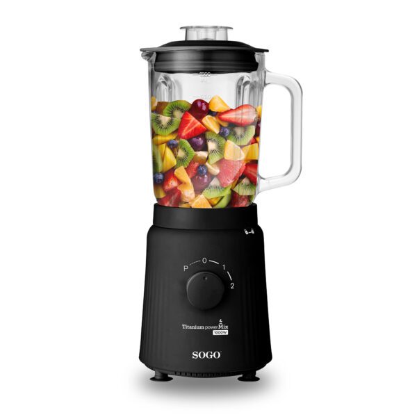BAT-SS-5570-1 Μπλέντερ 1000 Watt με γυάλινη κανάτα ,Sogo SS-5570 - Image 1