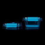 LURCH, Πτυσσόμενο αεροστεγές δοχείο φαγητού σιλικόνης 1,2L, πετρόλ - Image 3