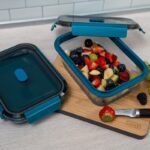 LURCH, Πτυσσόμενο αεροστεγές δοχείο φαγητού σιλικόνης 1,2L, πετρόλ - Image 4