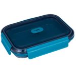 LURCH, Πτυσσόμενο αεροστεγές δοχείο φαγητού σιλικόνης 1,2L, πετρόλ - Image 2