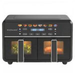 Wartmann WM-2511 AF – Αεροφριτέζα Υπέρυθρης Τεχνολογίας με Κεραμικό Διπλό Κάδο 11L - Image 2