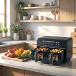 Wartmann WM-2511 AF – Αεροφριτέζα Υπέρυθρης Τεχνολογίας με Κεραμικό Διπλό Κάδο 11L - Image 3