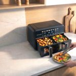 Wartmann WM-2511 AF – Αεροφριτέζα Υπέρυθρης Τεχνολογίας με Κεραμικό Διπλό Κάδο 11L