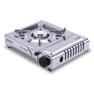 SOGO SS-10280 – NOMADCOOK Ανοξείδωτη Εστία Υγραερίου Camping 2,2 kW με Βαλιτσάκι