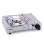 SOGO SS-10280 – NOMADCOOK Ανοξείδωτη Εστία Υγραερίου Camping 2,2 kW με Βαλιτσάκι - Image 2