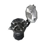 SOGO Mokaespresso – Καφετιέρα Moka 3 φλιτζανιών, μαύρη - Image 3