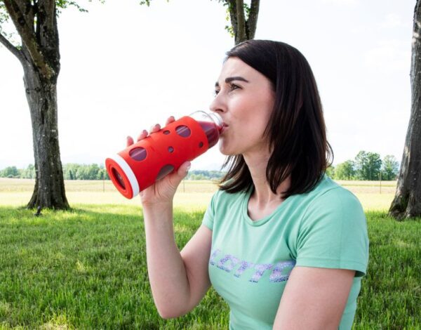 Status, Μπουκάλι Κενού για Χυμούς & Smoothies 600 ml με Αντλία - Image 3